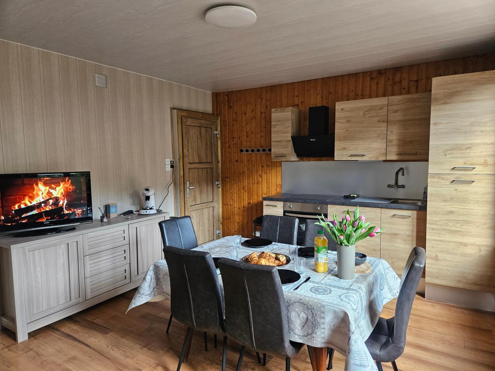 Appartement Chaleureux Gerardmer Proche Foret Bagian luar foto